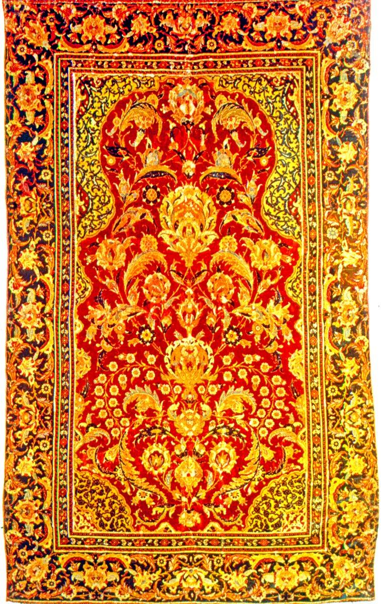 XVI. yüzyıla ait bir Osmanlı-Mısır seccadesi (Metropolitan Museum of Art – New York)