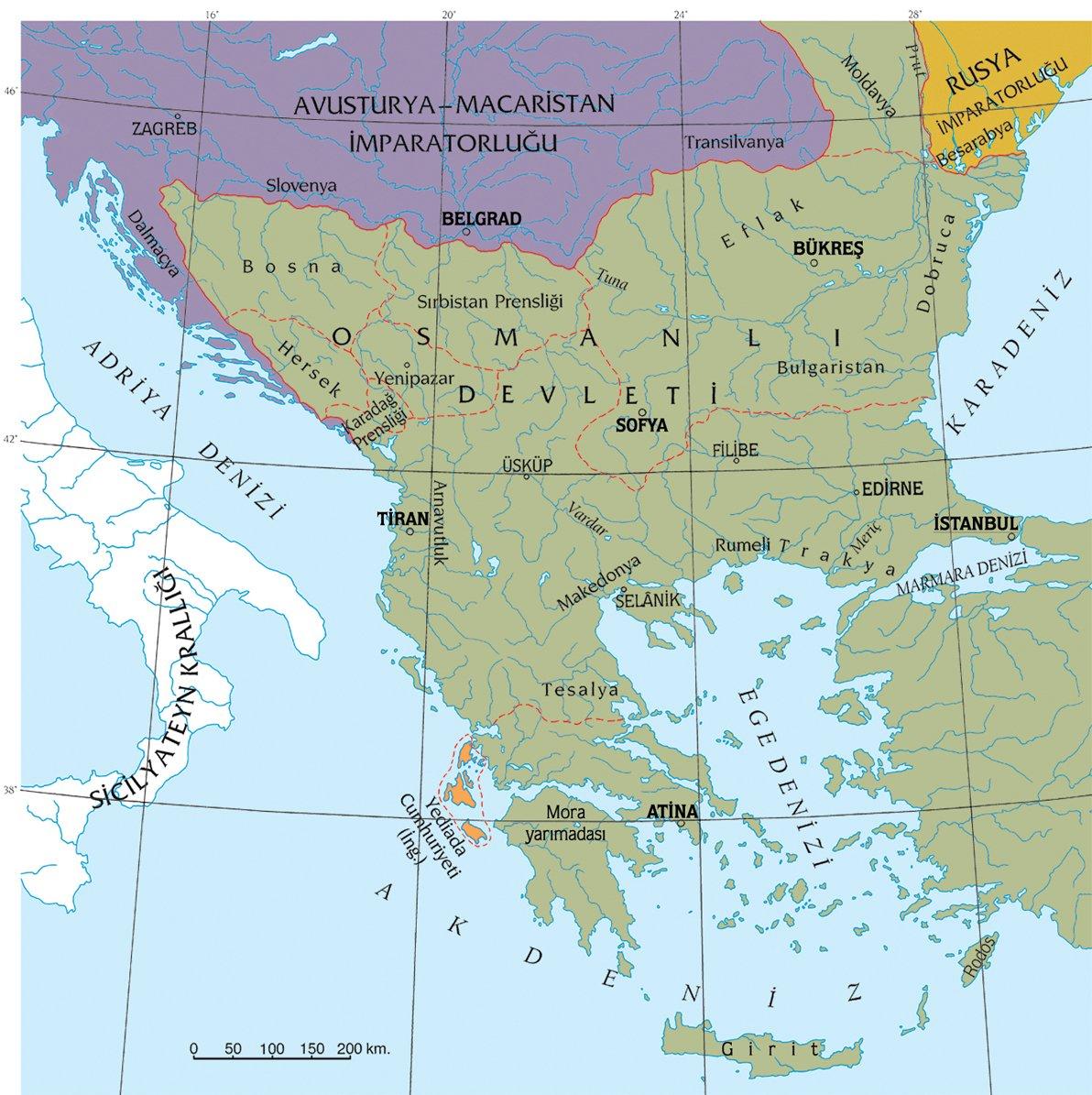 1815’te Balkanlar