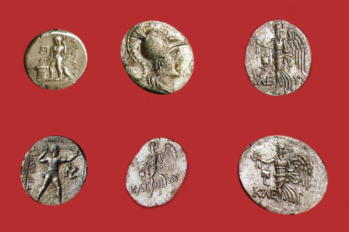 Antik döneme ait bazı sikke örnekleri