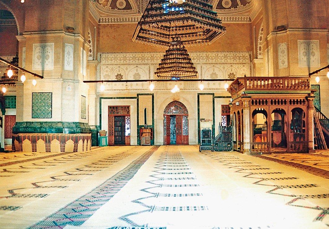 Sîdî Mahrez Camii’nin içinden bir görünüş