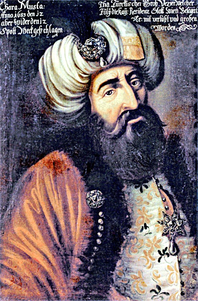 Merzifonlu Kara Mustafa Paşa’nın yağlı boya bir resmi (Museen der Stadt Wien)