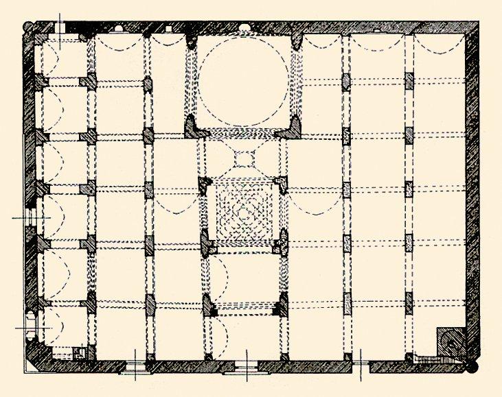 Erzurum Ulucamii’nin planı