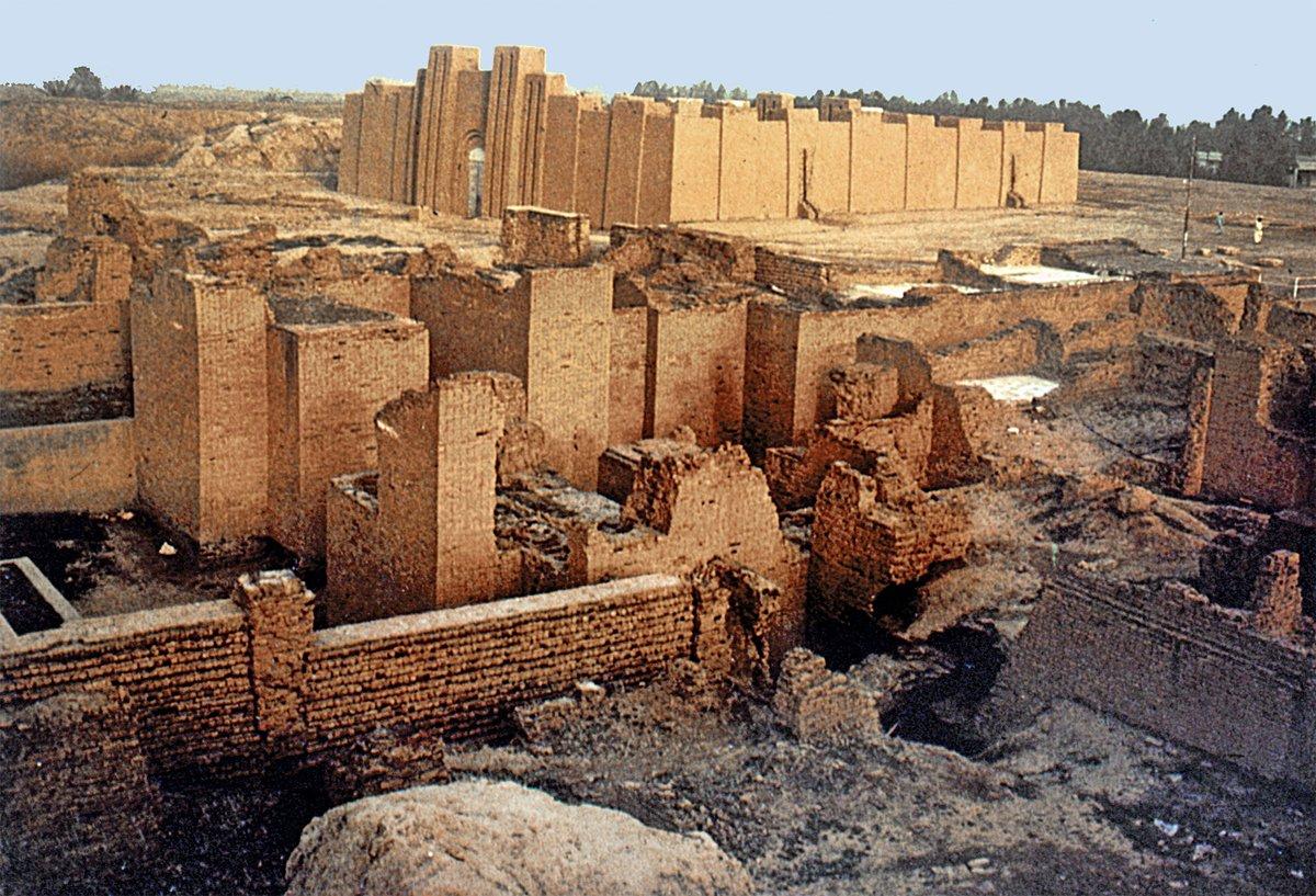 Bâbil kalıntılarından bir görünüş