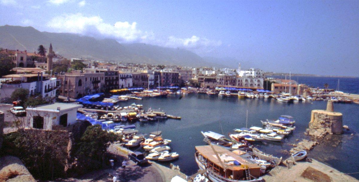 Girne Limanı’ndan bir görünüş