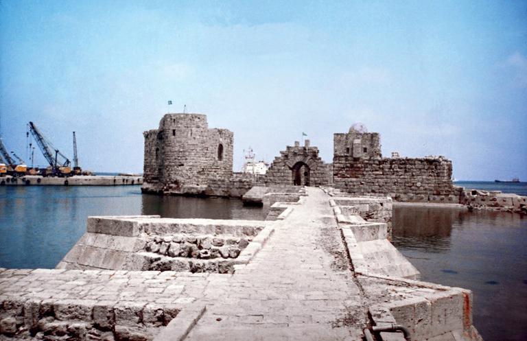 Sayda deniz kalesi – Lübnan