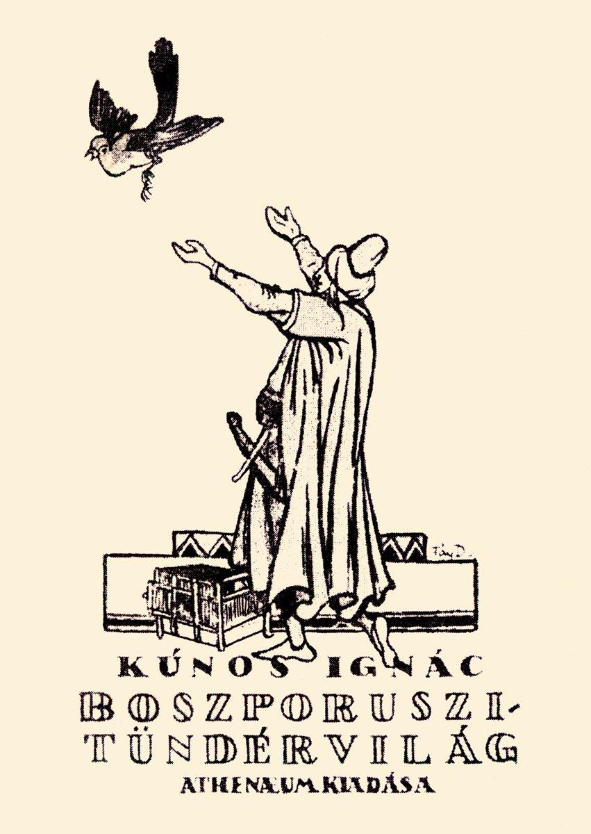 Ignácz Kúnos’un Boszporuszi tündérvilág adlı eserinin kapağı (Budapest 1923)