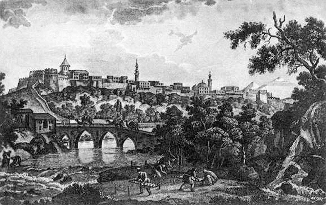 1796’da Revan’ı gösteren bir gravür