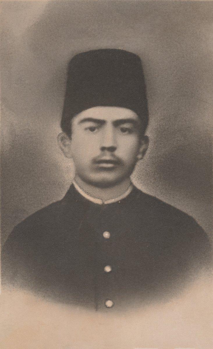Mehmed Âkif Baytar Mektebi’nde talebe iken(M. Ruyan Soydan koleksiyonu)