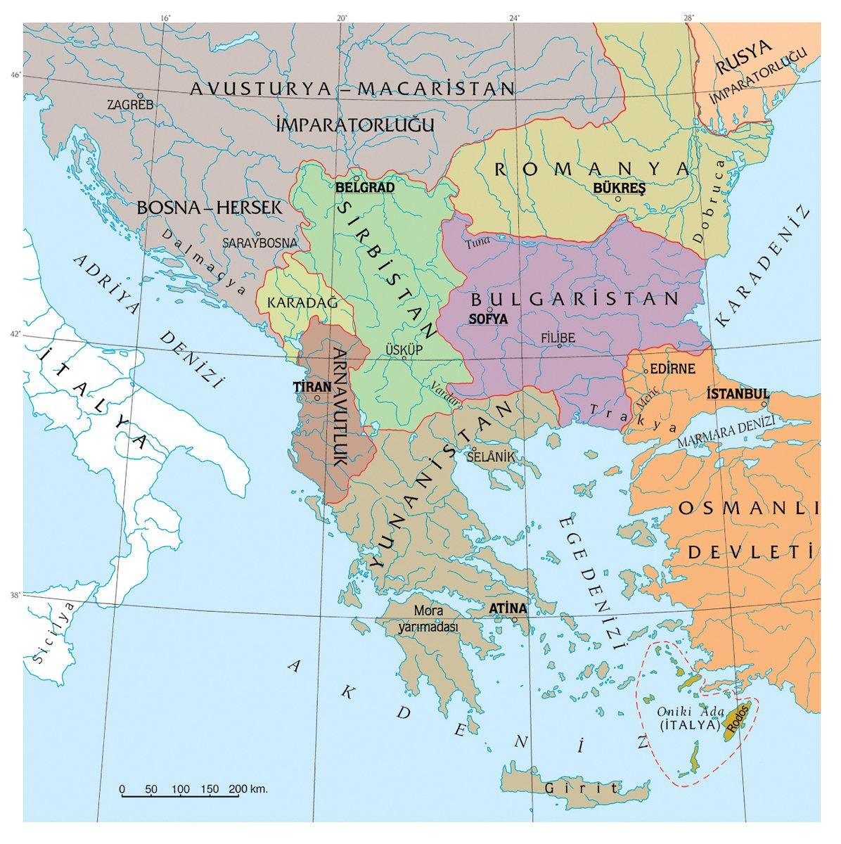1914’te Balkanlar