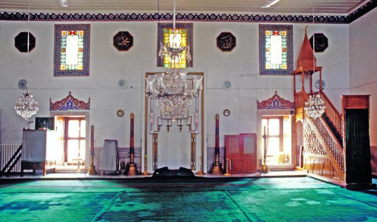 Kanlıca İskender Paşa Camii’nin içinden bir görünüş