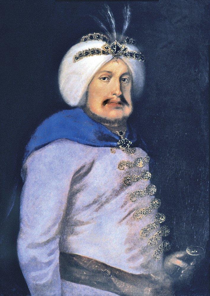 Sultan II. Mustafa’nınyabancı eliyle çizilen bir portresi
