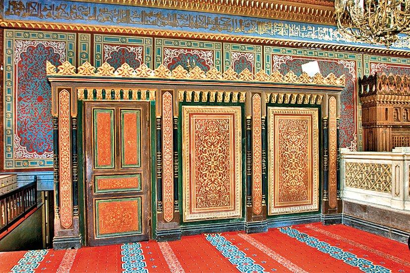 Yıldız Camii hünkâr mahfilinden bir görünüş
