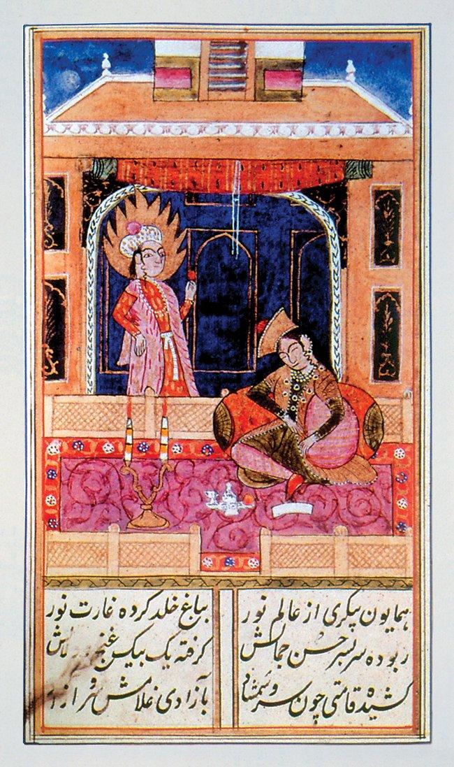 Züleyha’nın ilk rüyasını gösteren minyatür(Oriental Miniatures, Taşkent 1980, rs. 95)