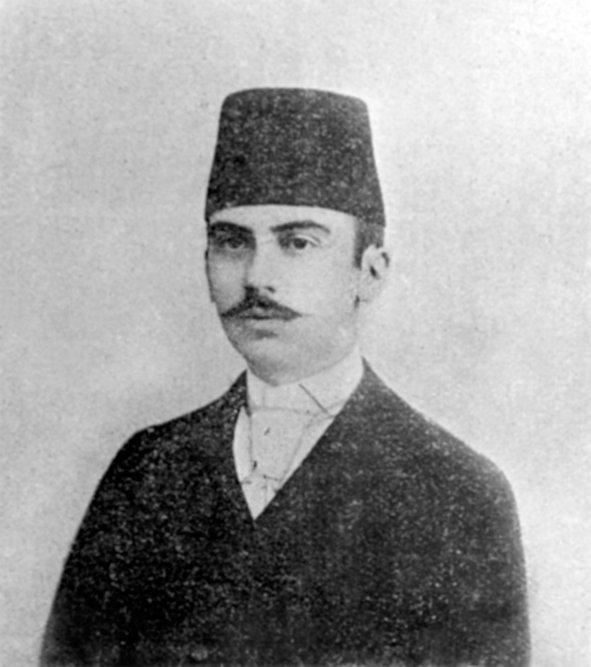 Rauf Yektâ Bey gençlik yıllarında