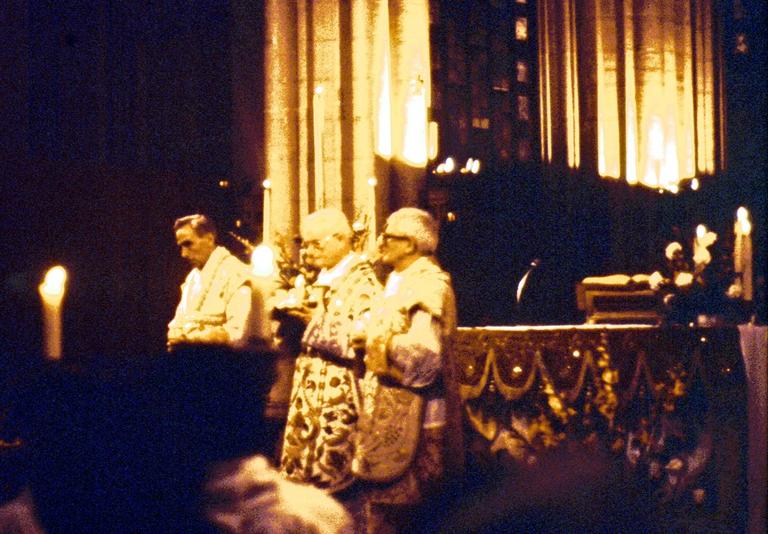 Saint Antoine Katolik Kilisesi’nde yapılan âyinden bir görünüş – Beyoğlu/İstanbul