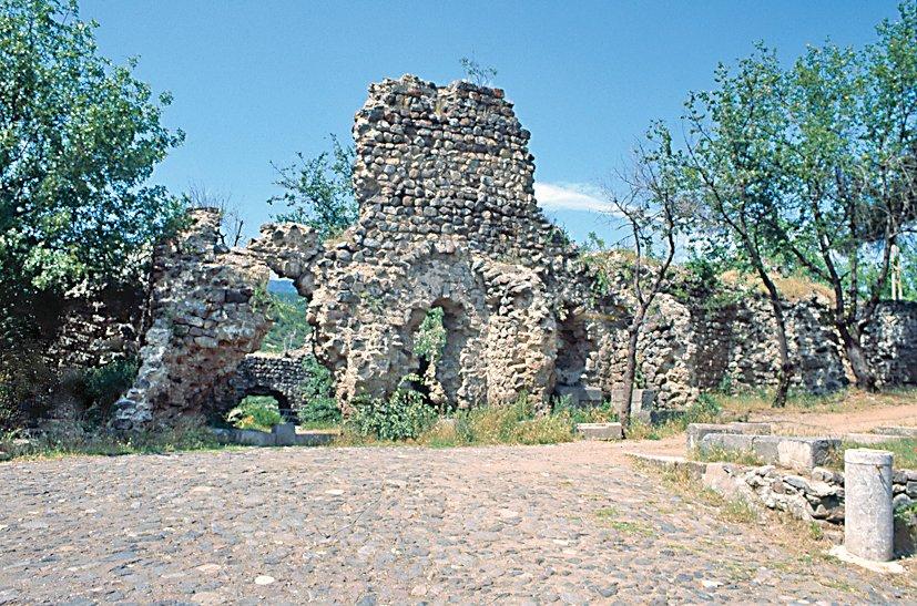 Niksar’da Yağıbasan Medresesi’nin kalıntıları