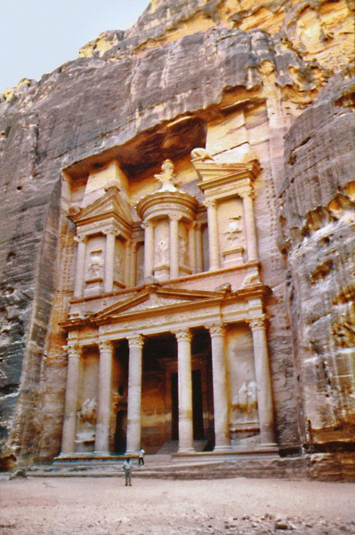 Petra’da Nabatî kaya mezarı – Ürdün