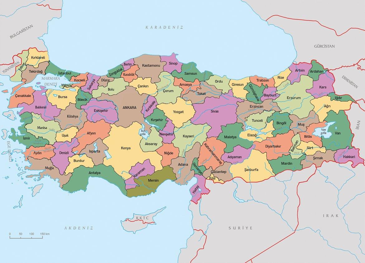 Türkiye’nin idarî haritası