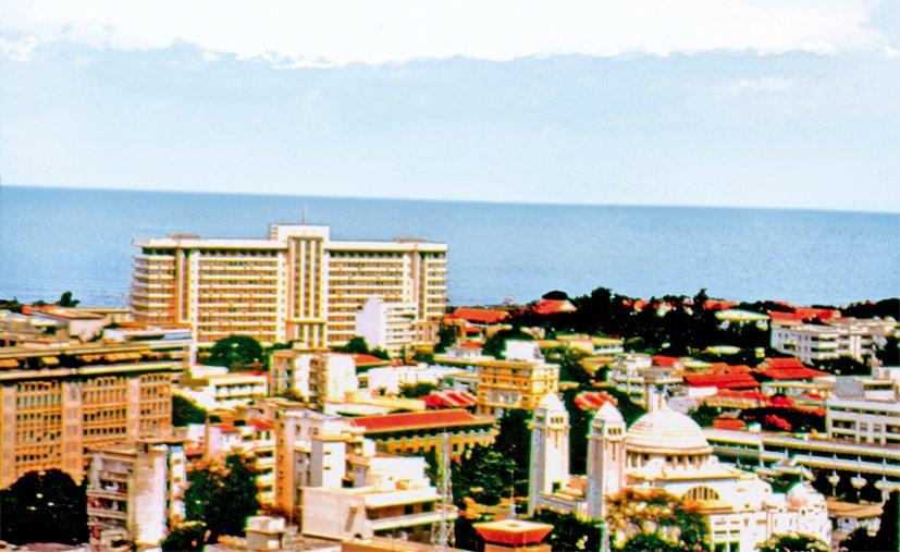 Senegal’in başşehri Dakar’dan bir görünüş