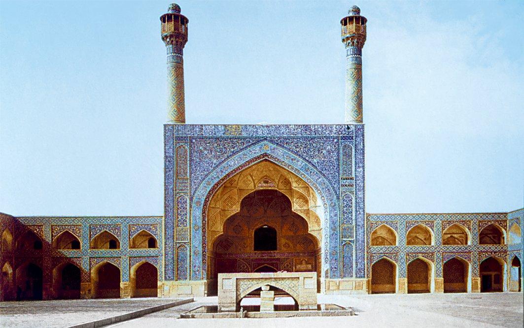 Mescid-i Şâh’ın kuzey eyvanı – İsfahan/İran