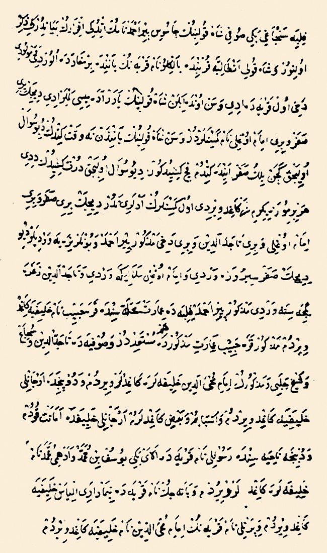 Anadolu’da isyan eden Şahkulu Baba Tekeli’nin giriştiği propoganda hareketleriyle ilgili bir belge (TSMA, nr. 6636)