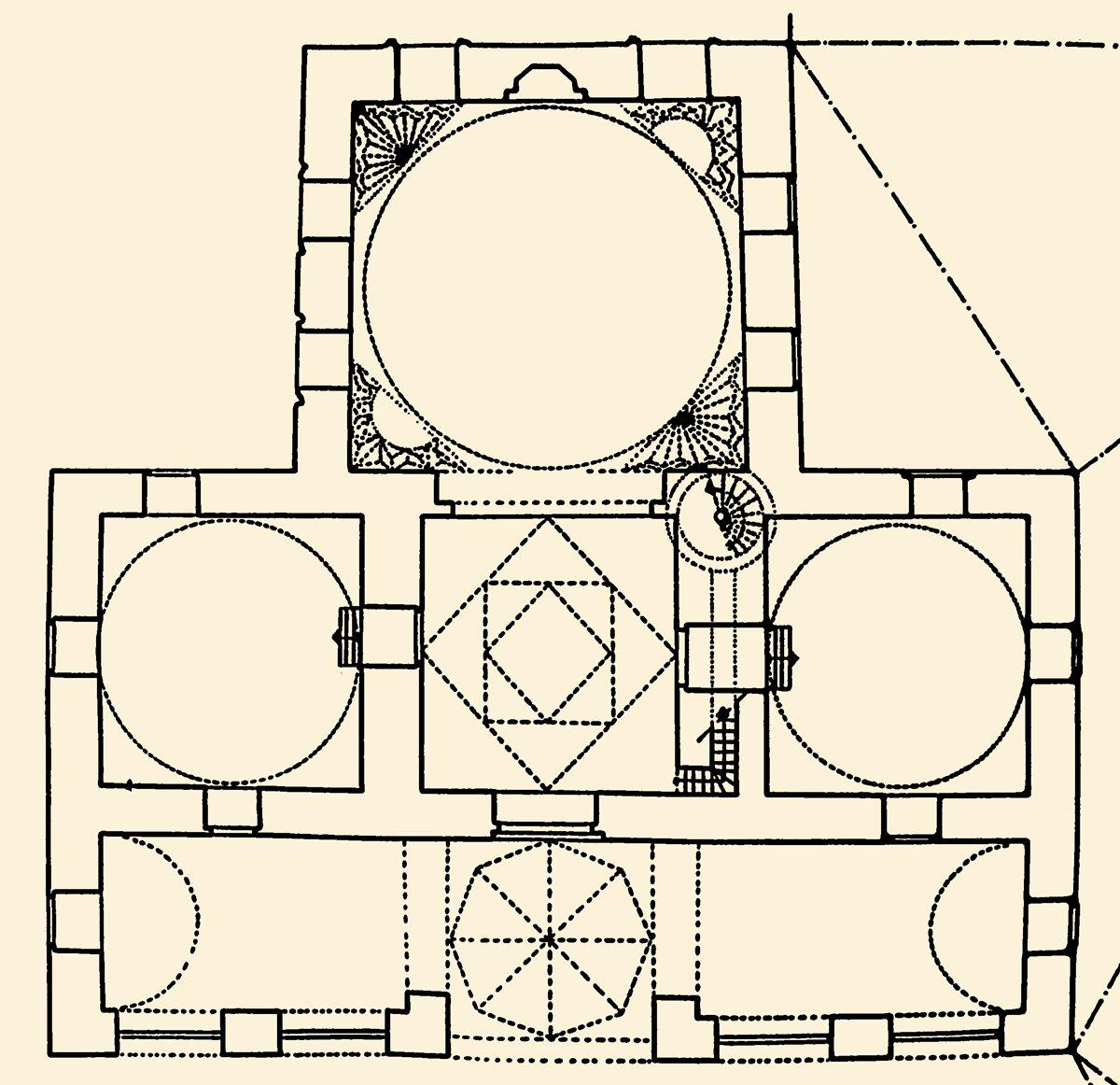 Fîruz Bey Camii’nin planı