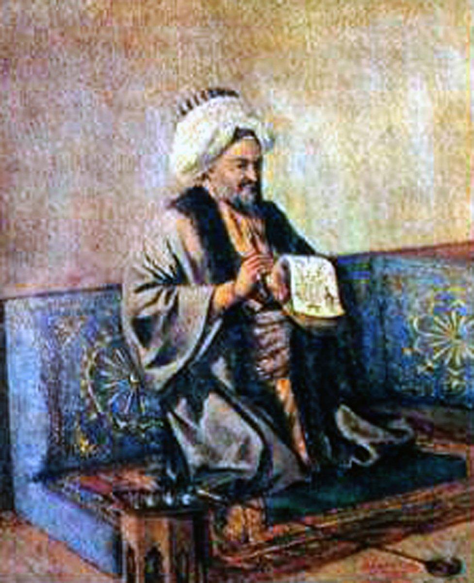 Başhoca İshak Efendi’nin temsilî yağlı boya resmi (Kandilli Rasathânesi)