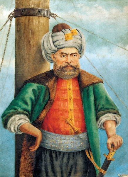 Piyâle Paşa’yı tasvir eden yağlı boya tablo(İstanbul Deniz Müzesi)
