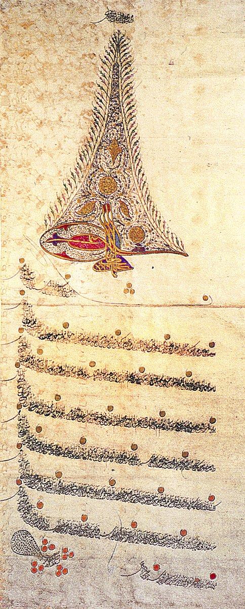 Sultan III. Ahmed’e ait bir mülknâme (Osmanlı Padişah Fermanları: Imperial Ottoman Fermans [haz. Ayşegül Nadir], London 1986, s. 108)