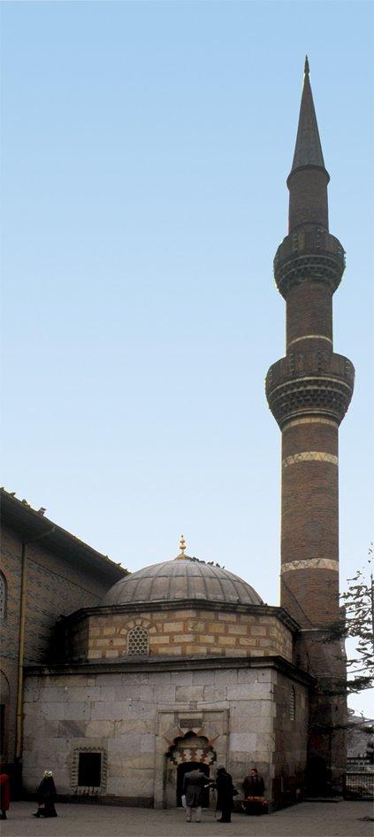 Hacı Bayrâm-ı Velî Türbesi’nin batı cephesi
