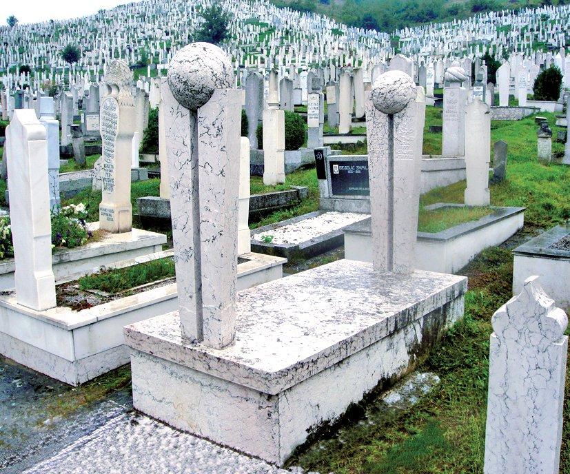 Muhammed Tayyib Okiç’in Saraybosna’daki mezarı
