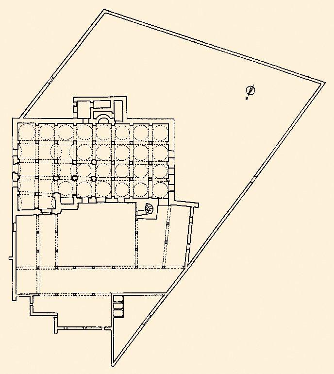 Türk Camii’nin planı