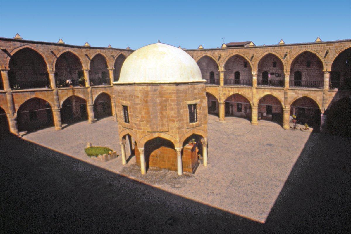 Lefkoşe’deki Büyük Han’ın avlusundan bir görünüş (restorasyondan sonra)