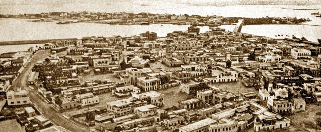 Eritre’nin liman şehri Masavva’dan bir görünüş