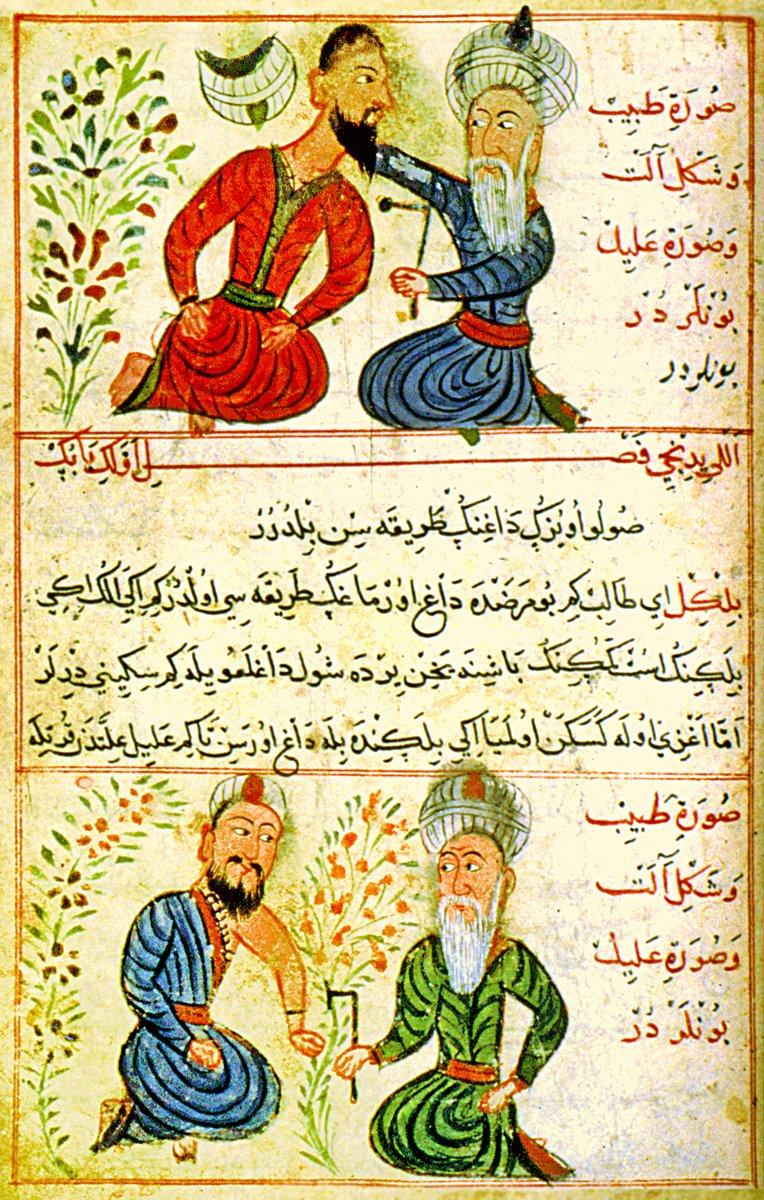 Cerrâhiyye-i İlhâniyye’den bir minyatür (Millet Ktp., Tıp, nr. 79/353, vr. 47a)