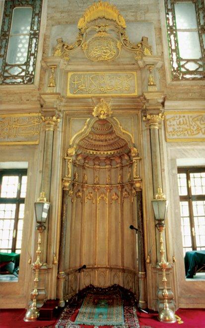 Eyüp Sultan Camii’nin mihrabı