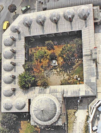 Selimiye Dârülhadisi’nin Selimiye Camii minaresinden görünüşü – Edirne