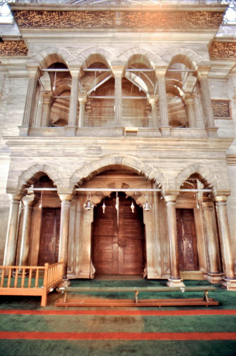 Nuruosmaniye Camii hünkâr mahfili