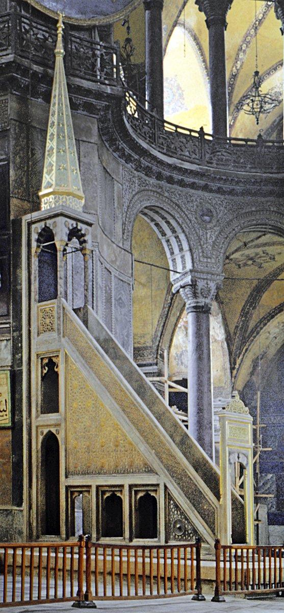 Ayasofya Camii’nin minberi