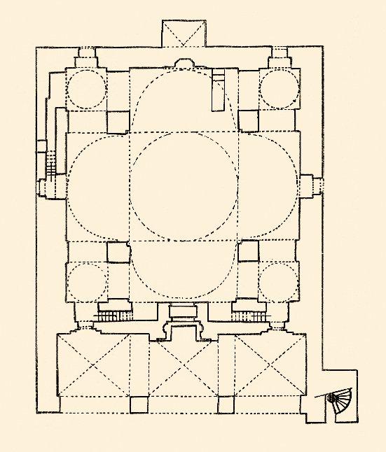 Elbistan Ulucamii’nin planı