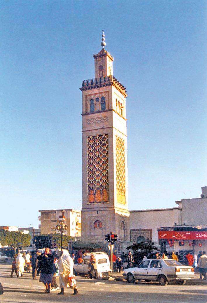 Tunus’ta Sîdî Beşîr Camii’nin minaresi