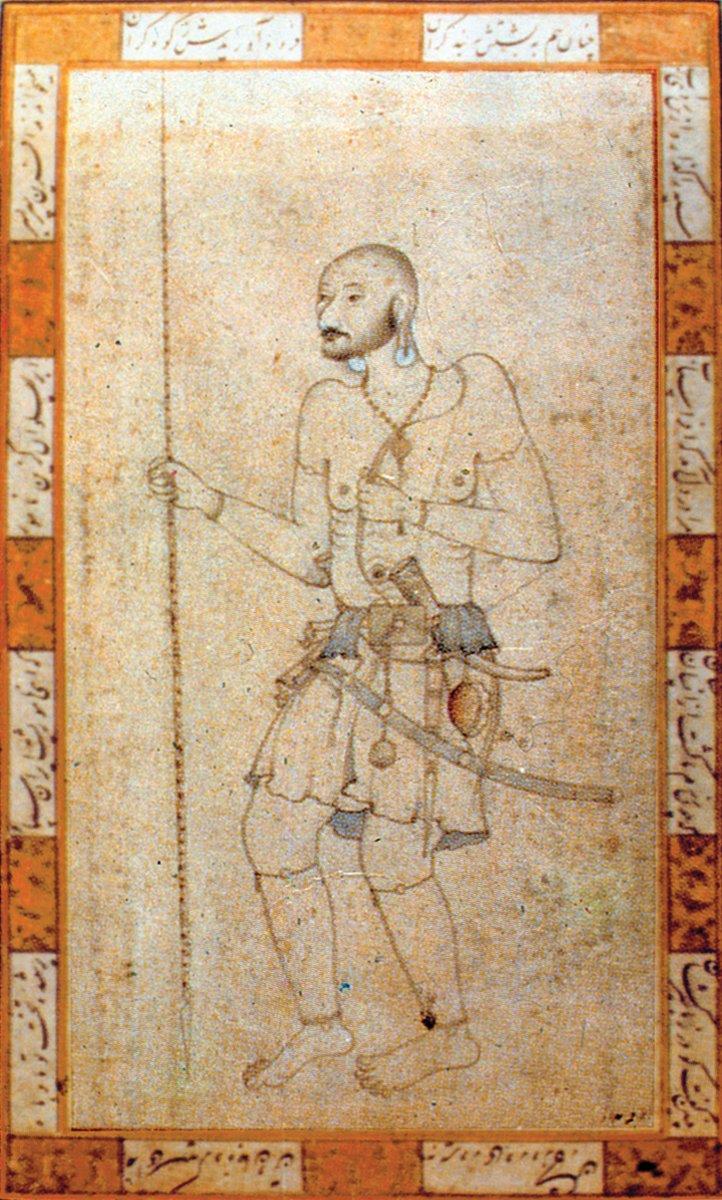 Kalenderî derviş (TSMK, Albüm, nr. 2155)
