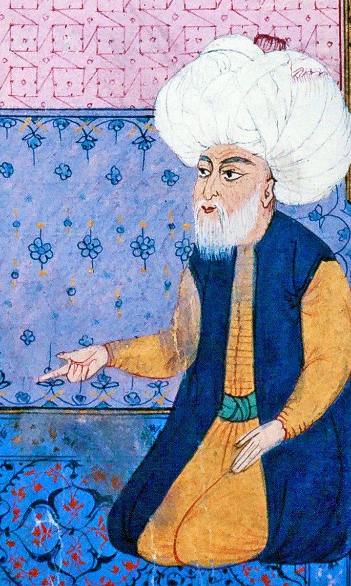 Lâmiî Çelebi’nin Meşâiru’ş-şuarâ’daki minyatürü (Millet Ktp., Ali Emîrî, Tarih, nr. 772, vr. 304a)