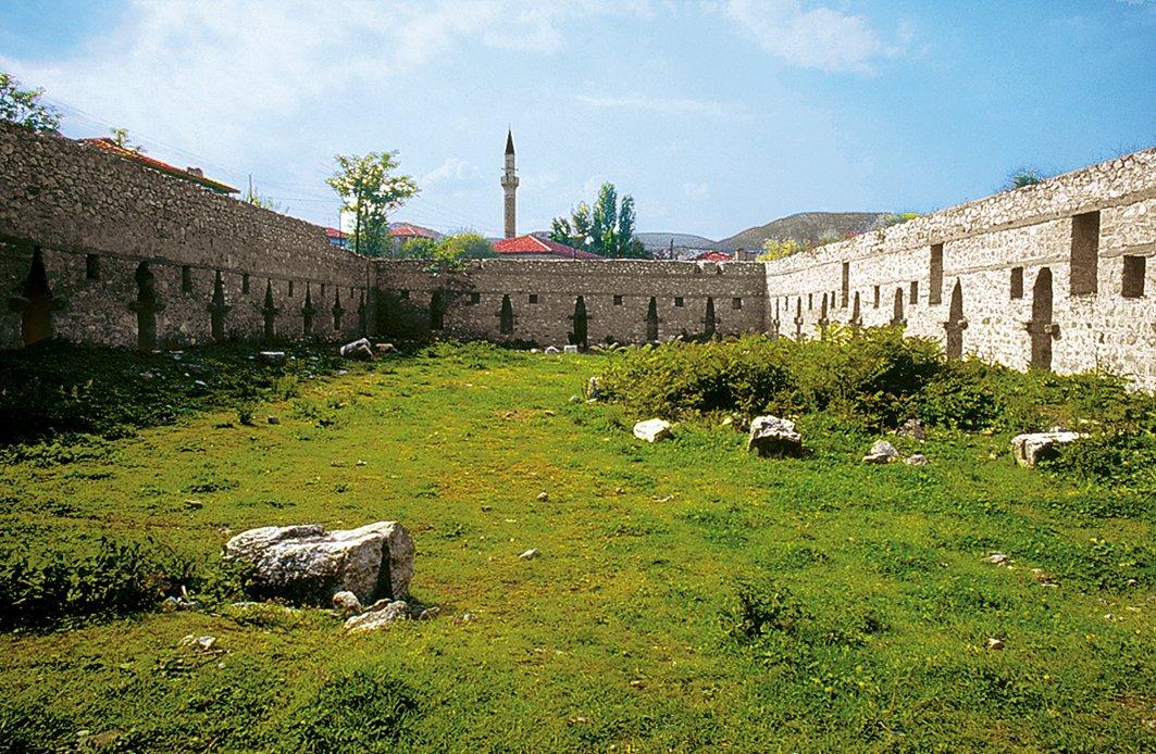 Vezir Hanı’nın içinden bir görünüş
