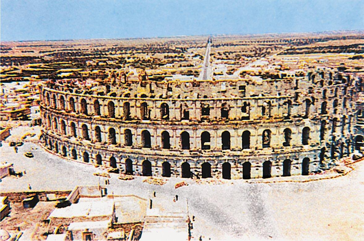 el-Cem’de Roma dönemine ait Colloseum