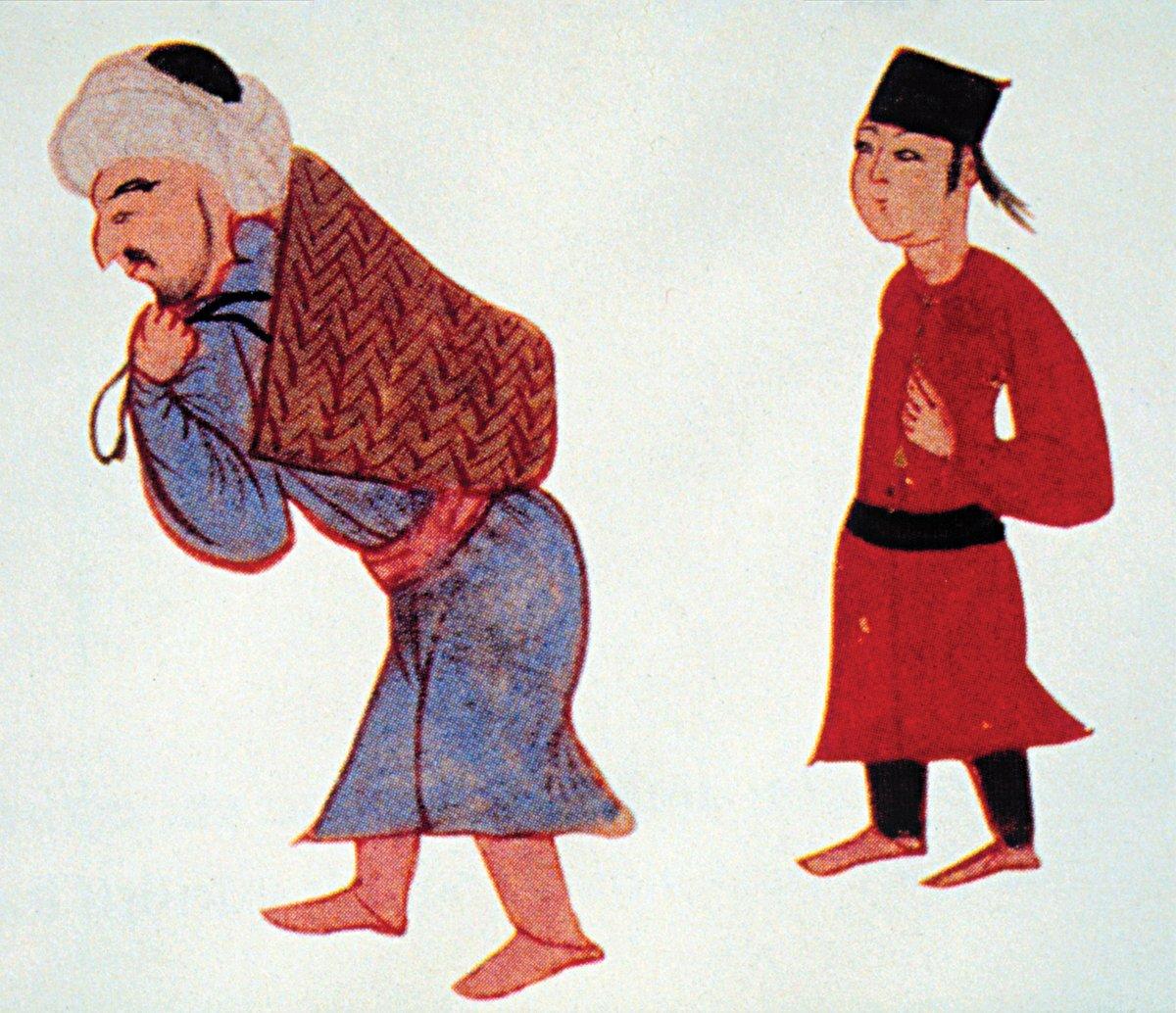 XVI. yüzyılda kahvecilerin tasvir edildiği minyatür (Seyyid Lokmân, Surnâme-i Hümâyun, TSMK, Hazine, nr. 1344, vr. 367b’den bir detay)
