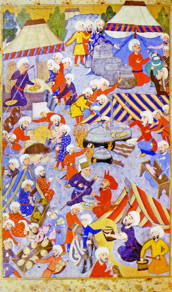 Nusretnâme’den minyatürlü bir sayfa (TSMK, Hazine, nr. 1365, vr. 93b)