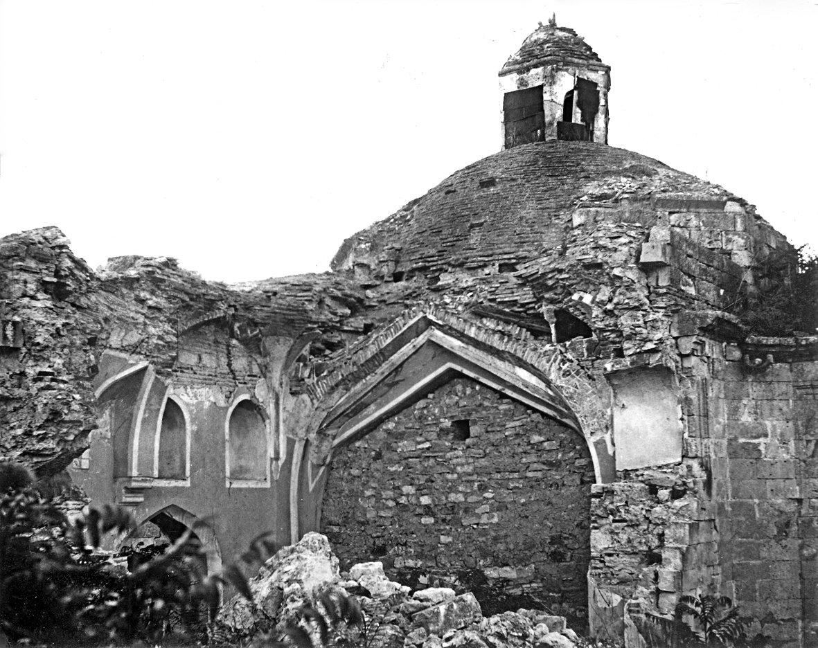 Edirne Beylerbeyi Hamamı’nın kalıntıları