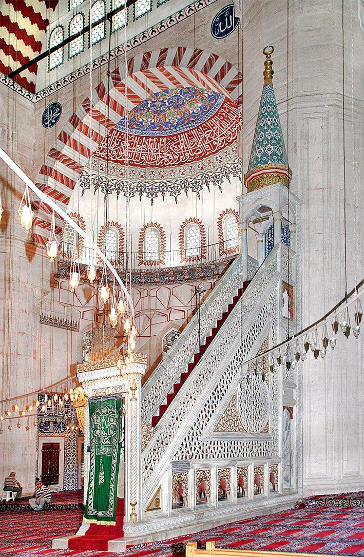Selimiye Camii’nin minberi