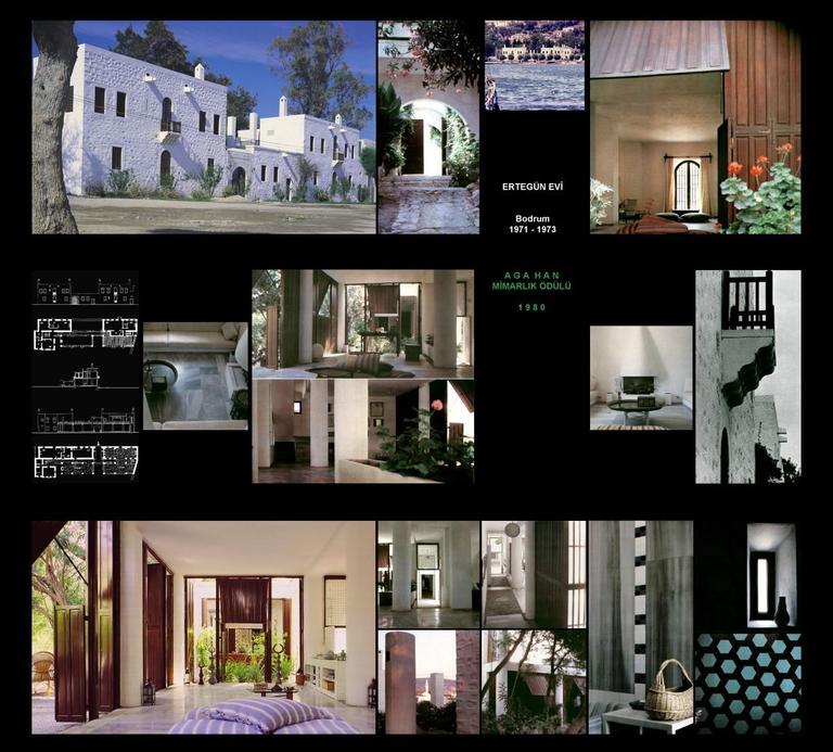 Turgut Cansever’e 1980’de Ağa Han Mimarlık ödülünü kazandıran Ertegün Evi(Emine – Mehmet Öğün fotoğraf arşivi)